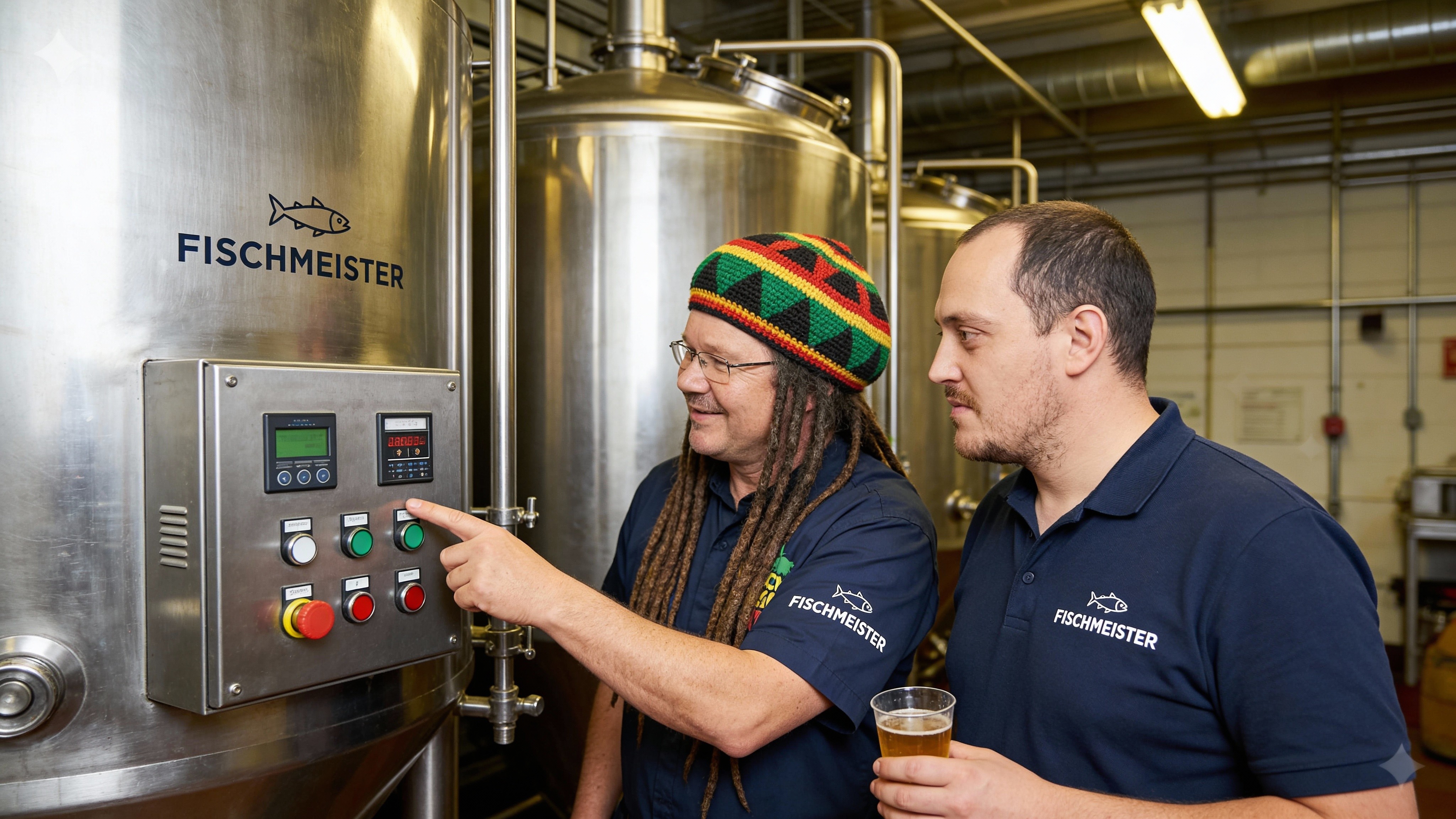 Jochen in der Käserei