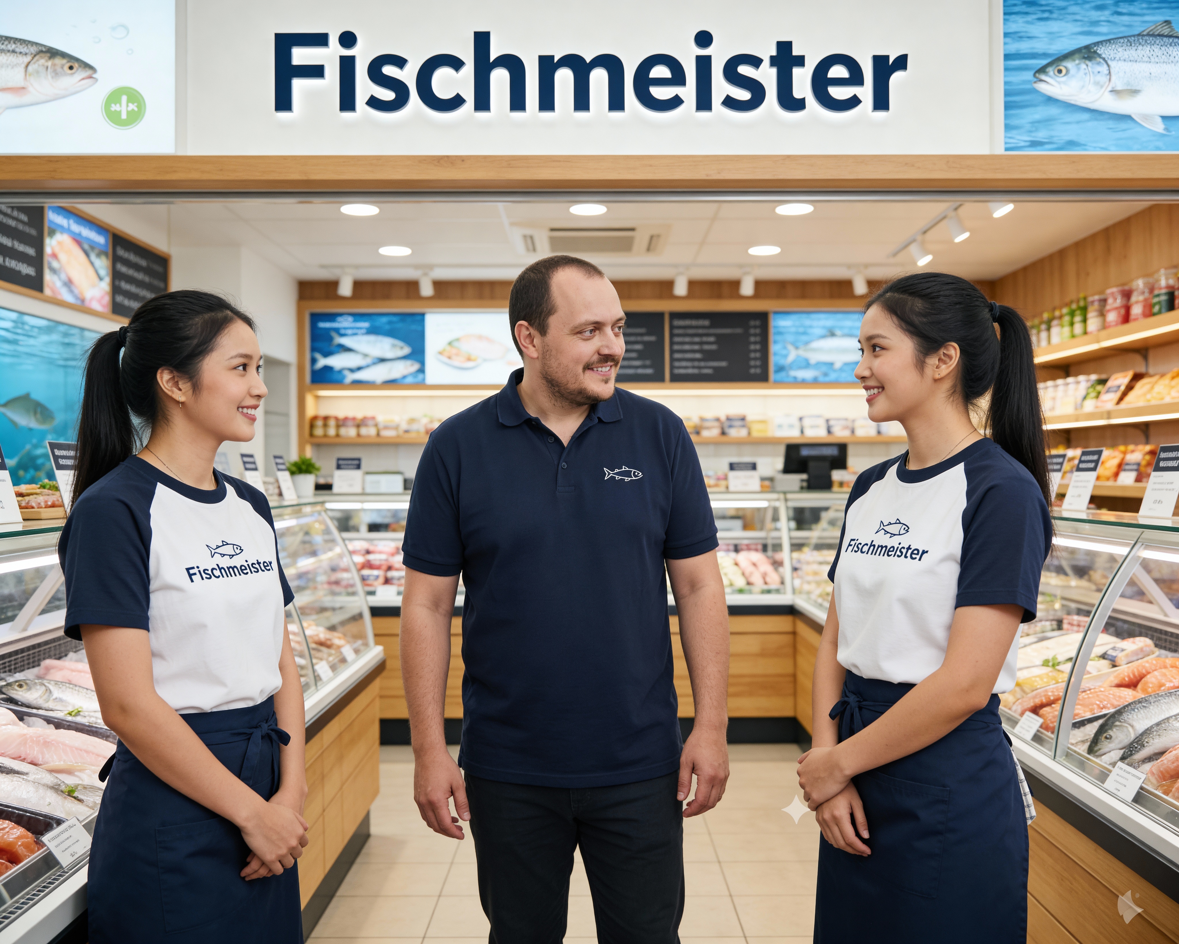 Team im Flagship Store